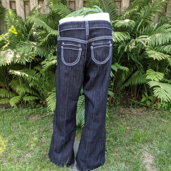 Bell bottom black denims - Picture 5 of 6